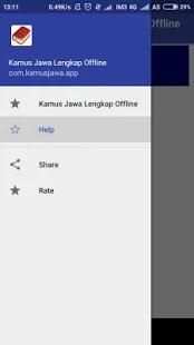 Kamus Jawa Lengkap Offline screenshot 1