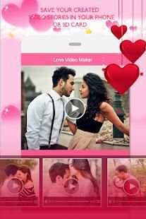 Love Video Maker With Music स्क्रीनशॉट 4