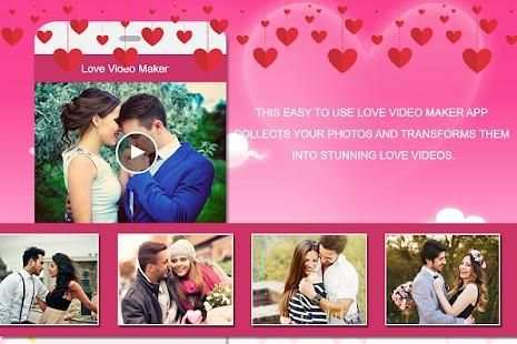 Love Video Maker With Music स्क्रीनशॉट 5