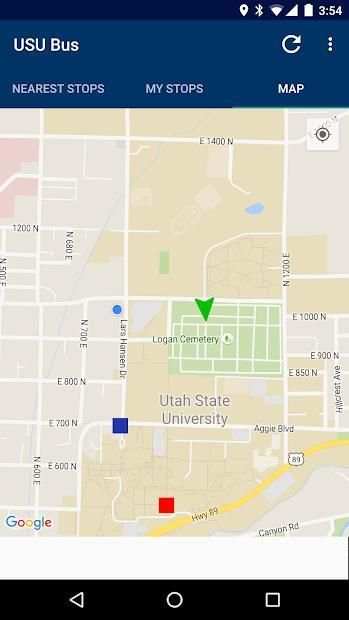 USU Bus screenshot 2