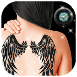 ikon *Angel Tattoos Photo Editor : Name Tattoos Editor