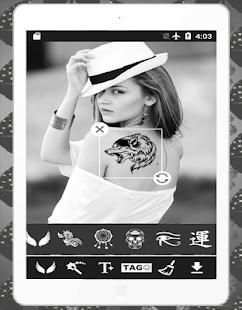 *Angel Tattoos Photo Editor : Name Tattoos Editor screenshot 2