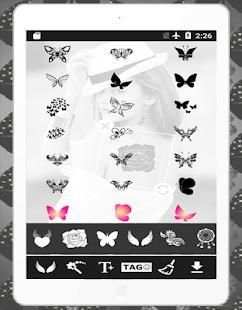 *Angel Tattoos Photo Editor : Name Tattoos Editor स्क्रीनशॉट 1
