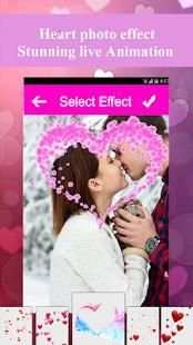 Heart photo effect-Video effect animation maker screenshot 3