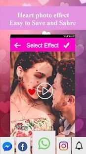 Heart photo effect-Video effect animation maker screenshot 2