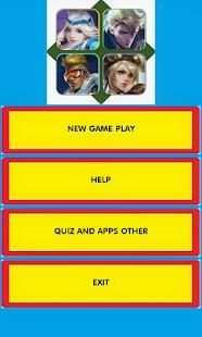 Guess Picture Mobile Legends screenshot 1