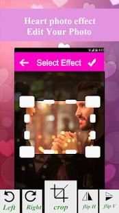 Heart photo effect-Video effect animation maker screenshot 1