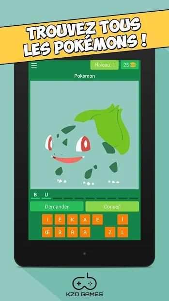 Pokémon Quiz - Devinez le Nom screenshot 11