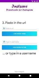 Instsave - Downloader for Instagram screenshot 2