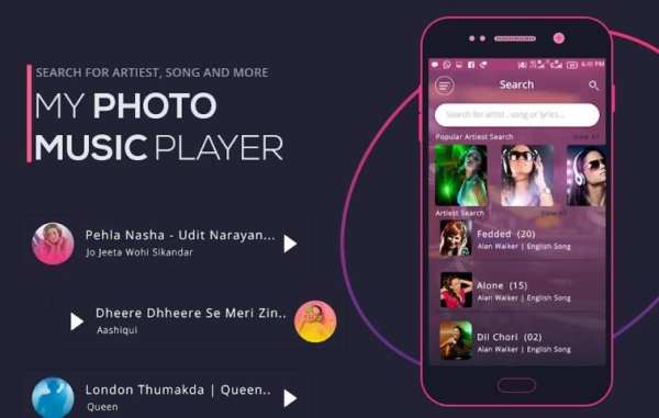 My Photo Music Player screenshot 1