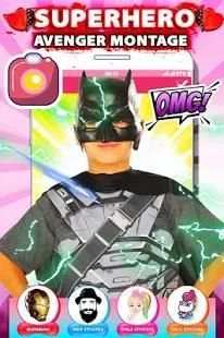 Superhero Avenger Camera Editor screenshot 3