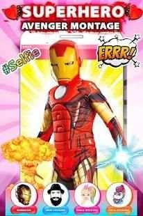 Superhero Avenger Camera Editor screenshot 2