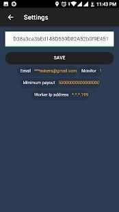Ethermine Pool Monitor screenshot 2