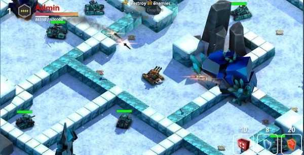 Block Tank Wars 3 screenshot 4