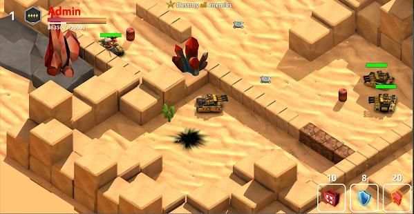 Block Tank Wars 3 screenshot 1