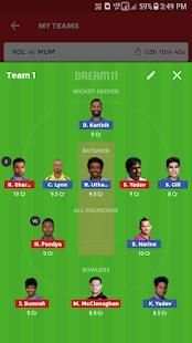 Fantasy11-Dream11 Match prediction screenshot 2