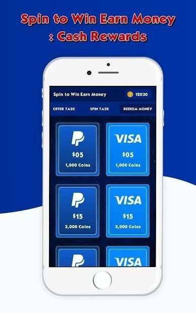 Spin to Win Earn Money : Cash Rewards screenshot 1