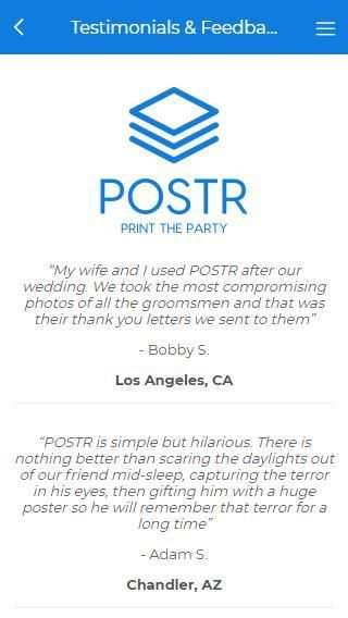 POSTR स्क्रीनशॉट 1