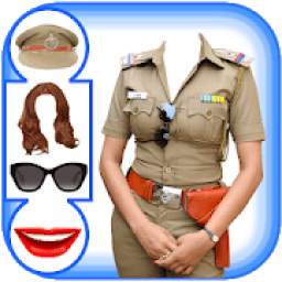 Women Police Suit Photo Editor