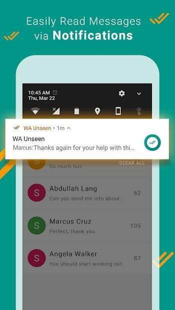WA Unseen - Last Seen Hider for Whatsapp screenshot 1