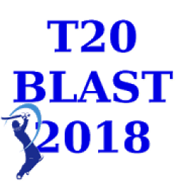T20 Blast Cricket Game App Schedule 2018 icon