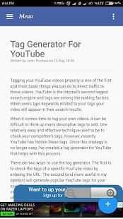 Youtube Tags screenshot 4