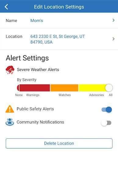 myAlerts screenshot 3
