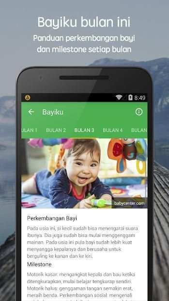 BukuBayi - Perkembangan Bayi screenshot 1