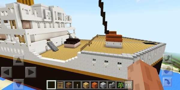 Legendary steamship. Map for Minecraft screenshot 2