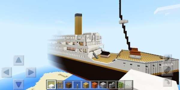 Legendary steamship. Map for Minecraft screenshot 1