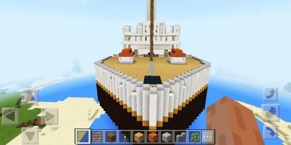 Legendary steamship. Map for Minecraft screenshot 3