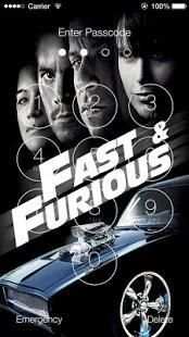 The Fast and the Furious HD Wallpaper Lock Screen скриншот 5