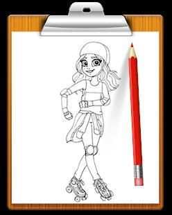 How To Draw Soy Luna And Coloring screenshot 5