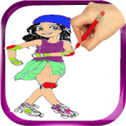 ikon How To Draw Soy Luna And Coloring