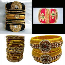 Silk Thread Bangles आइकन