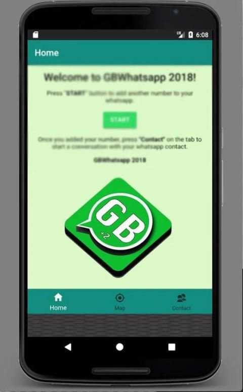 رقمين وات ساب - GBWhatsAap скриншот 1