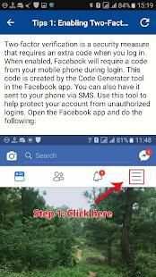 Security for Facebook Account screenshot 3