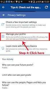 Security for Facebook Account screenshot 2