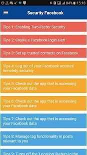 Security for Facebook Account screenshot 5