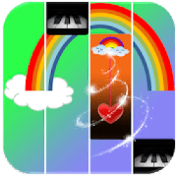 Beautiful Rainbow Piano Tiles icon