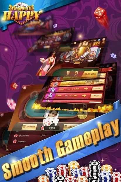 Teen Patti Happy स्क्रीनशॉट 1