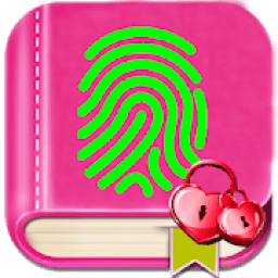 ikon Love Personal Diary With Fingerprint Password Lock