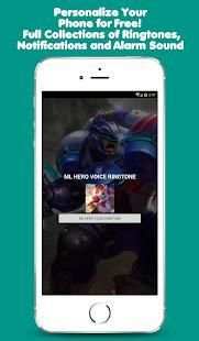 Mobile Ringtones Legend - Voice Hero screenshot 5