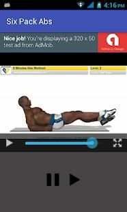 Six Pack in 28 Days - Abs Workout screenshot 1