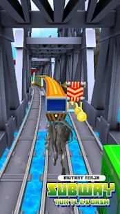 Mutant Ninja Subway Turtles screenshot 3