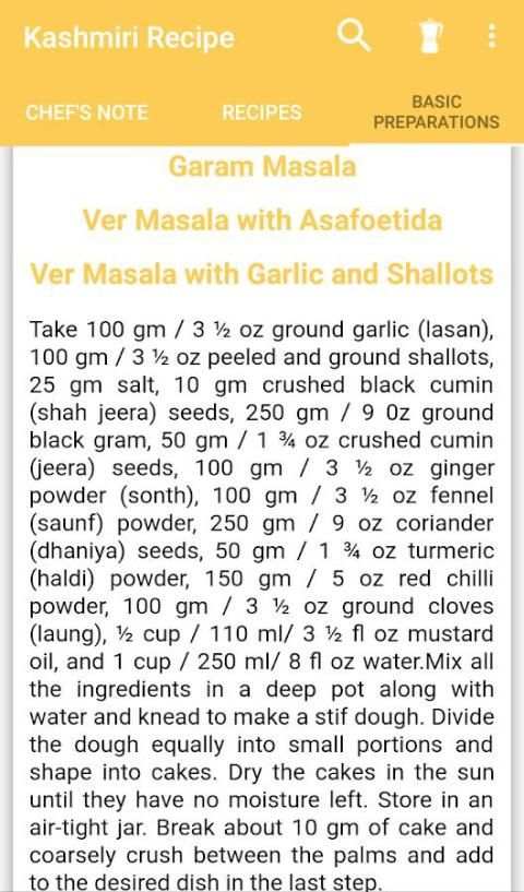 Kashmiri Recipes screenshot 3