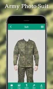 Army Suit Photo Editor screenshot 6
