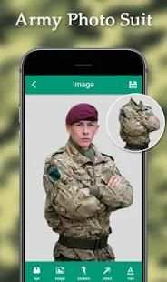 Army Suit Photo Editor screenshot 5