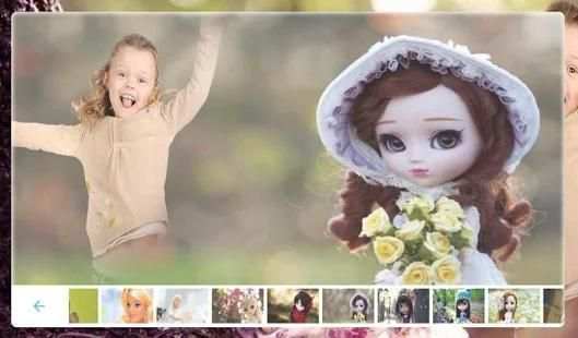 Barbie Doll Photo frame screenshot 1