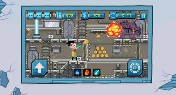*Titans Go Adventure Superhero Running screenshot 5
